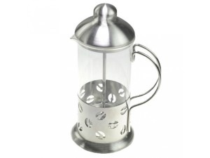 CAFETEIRA FRANCESA 600ML VIDRO/INOX