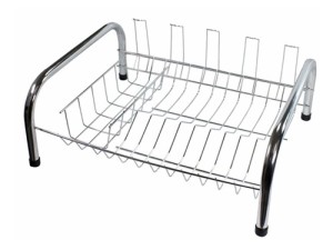 ESCORREDOR PRATO CROMADO TUBO 10-PRATO + 05-COPO