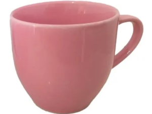 XICARA CERAMICA CHA S/PIRES ROSA 170ML