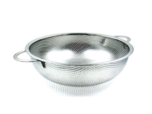 ESCORREDOR/PENEIRA INOX 34CM 02-ALCAS