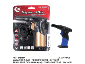 MACARICO A GAS RECARREGAVEL