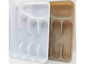 PORTA TALHER PLASTICO 5 DIVISÕES 33X25CM