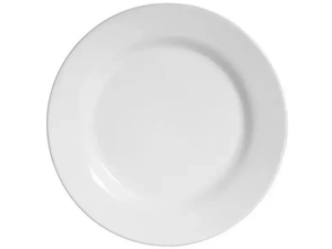 PRATO MELAMINA FUNDO CINZA 23CM