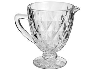 JARRA VIDRO 1,0L DIAMOND CLEAR