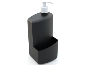 DISPENSER PLASTICO 700ML PRETO