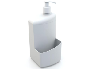 DISPENSER PLASTICO 700ML BRANCO