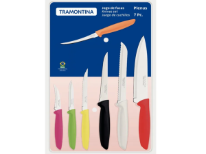 JOGO 7 FACA PLENUS COLORS