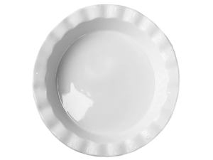 TRAVESSA CERAMICA 26CM REDONDA ONDULADA