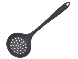 ESPUMADEIRA SILICONE 28CM VERMELHA/PRETA