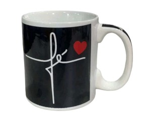 CANECA CERAMICA 300ML FÉ