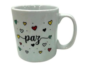 CANECA CERAMICA 120ML PALAVRAS