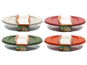 ASSADEIRA VIDRO 2,4L OVAL TAMPA-PLASTICA