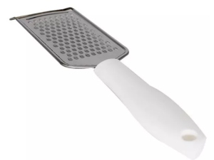 RALADOR INOX 24X06CM C/CABO BRANCO