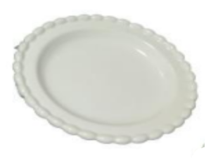 PIRES CERAMICO 13CM BRANCO