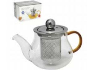 CHALEIRA VIDRO 250ML C/INFUSOR