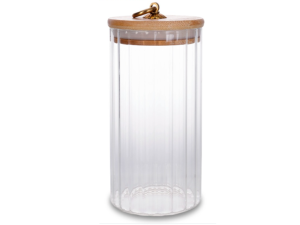 POTE VIDRO 1,15L C/ALÇA RISCAS