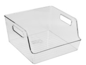 ORGANIZADOR ACRILICO 24X22X15CM C/ALÇA