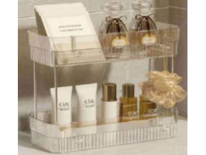 ORGANIZADOR ACRILICO 2 BANDEJA 30X12X27CM