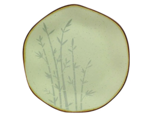 PRATO PORCELANA 21,5CM SOBREMESA- BAMBU