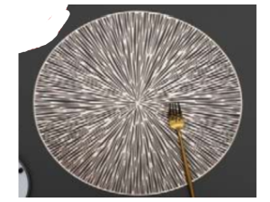 LUGAR AMERICANO 38CM 3-CORES