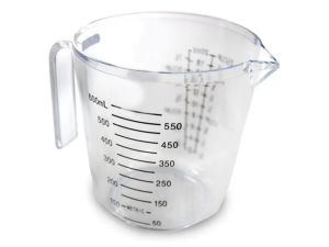 JARRA MEDIDORA PLASTICA 500ML