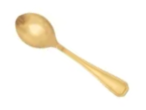 TALHER VICTORIA COLHER CHÁ GOLD