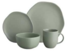 APARELHO JANTAR CERAMICA 16 OLIVO ORGANIK