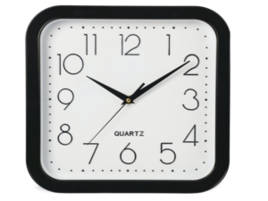 RELOGIO PAREDE 30CM QUADRADO