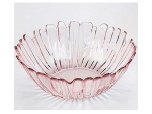 SALADEIRA VIDRO 1700ML ROSÉ BEAUTY