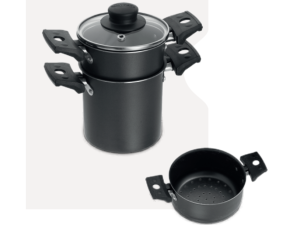 CUSCUZEIRA ALUM EXCLUSIVE 16CM GRAFITE