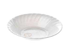 TIGELA MELAMINA 18CM BRANCO