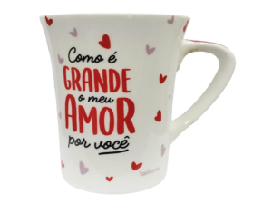 CANECA CERAMICA 310ML MUDDY GDE AMOR
