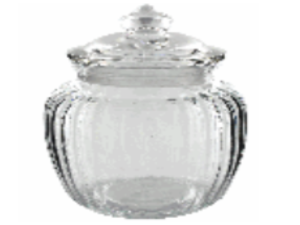 POTE VIDRO 0,65L BOJUDO ESMERALDA