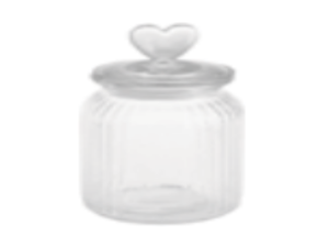 POTE VIDRO 650ML TPA-CORACAO