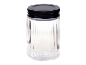 POTE VIDRO 1,7L FRIZADO TP PRETA