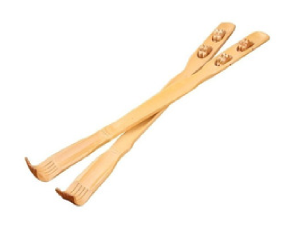 MAOZINHA COÇADORA+MASSAGEM MADEIRA 45CM