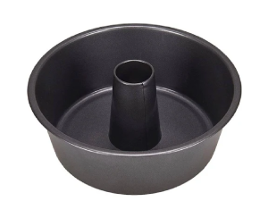 FORMA BOLO/PUDIM ANTI-ADERENTE C/FURO 26X11CM