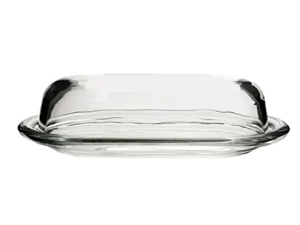 MANTEGUEIRA VIDRO C/TAMPA 20X13,5CM