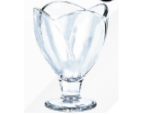 JOGO 6 TACA VIDRO 245ML SOBREMESA