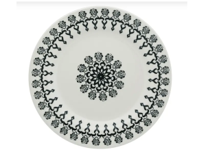 PRATO CERAMICA 24CM RASO FOLK