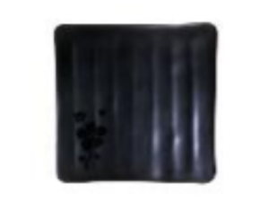 PRATO MELAMINA 14CM PRETO PREMIUM