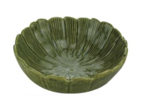 CENTRO MESA CERAMICA 15CM BOWL VERDE