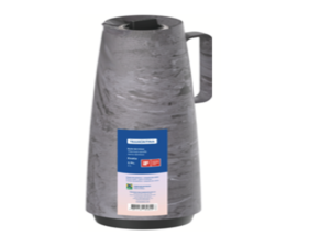GARRAFA TERMICA 0,5L CINZA MARMORE