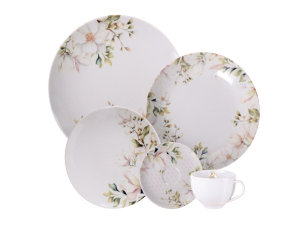 APARELHO JANTAR 20 PORCELANA MAGNOLIA