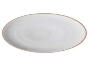 PRATO CERAMICA 21,5CM SOBREMESA CAOBA BEIGE