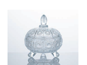 BOMBONIERE VIDRO 14X12 C/PE