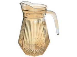 JARRA VIDRO 1,4L AMBAR TP-ACRILICA