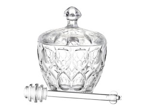 MELEIRA VIDRO MADRID 8,5X11CM C/PEGADOR