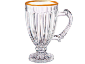 JoGo 6 CANECA ViDrO 190ML BD-OURO