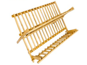 ESCORREDOR PRATO BAMBU 43X34CM